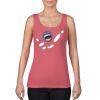 Garment-Dyed Women's Racerback Tank Top Thumbnail