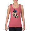 Garment-Dyed Women's Racerback Tank Top Thumbnail