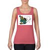 Garment-Dyed Women's Racerback Tank Top Thumbnail