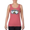 Garment-Dyed Women's Racerback Tank Top Thumbnail