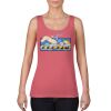 Garment-Dyed Women's Racerback Tank Top Thumbnail