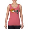 Garment-Dyed Women's Racerback Tank Top Thumbnail
