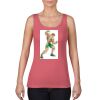 Garment-Dyed Women's Racerback Tank Top Thumbnail