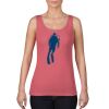 Garment-Dyed Women's Racerback Tank Top Thumbnail