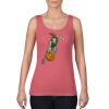 Garment-Dyed Women's Racerback Tank Top Thumbnail