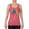 Garment-Dyed Women's Racerback Tank Top Thumbnail