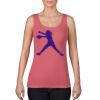Garment-Dyed Women's Racerback Tank Top Thumbnail
