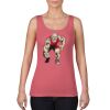 Garment-Dyed Women's Racerback Tank Top Thumbnail