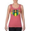Garment-Dyed Women's Racerback Tank Top Thumbnail