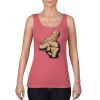 Garment-Dyed Women's Racerback Tank Top Thumbnail