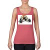 Garment-Dyed Women's Racerback Tank Top Thumbnail