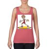 Garment-Dyed Women's Racerback Tank Top Thumbnail