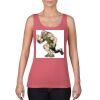 Garment-Dyed Women's Racerback Tank Top Thumbnail