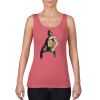 Garment-Dyed Women's Racerback Tank Top Thumbnail