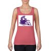 Garment-Dyed Women's Racerback Tank Top Thumbnail