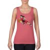 Garment-Dyed Women's Racerback Tank Top Thumbnail