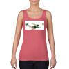 Garment-Dyed Women's Racerback Tank Top Thumbnail