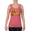 Garment-Dyed Women's Racerback Tank Top Thumbnail