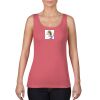 Garment-Dyed Women's Racerback Tank Top Thumbnail
