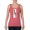 Garment-Dyed Women's Racerback Tank Top Thumbnail