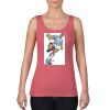 Garment-Dyed Women's Racerback Tank Top Thumbnail
