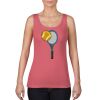 Garment-Dyed Women's Racerback Tank Top Thumbnail