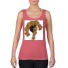 Garment-Dyed Women's Racerback Tank Top Thumbnail