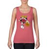 Garment-Dyed Women's Racerback Tank Top Thumbnail