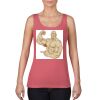 Garment-Dyed Women's Racerback Tank Top Thumbnail