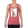 Garment-Dyed Women's Racerback Tank Top Thumbnail