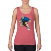 Garment-Dyed Women's Racerback Tank Top Thumbnail