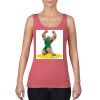 Garment-Dyed Women's Racerback Tank Top Thumbnail