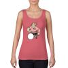 Garment-Dyed Women's Racerback Tank Top Thumbnail