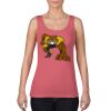 Garment-Dyed Women's Racerback Tank Top Thumbnail