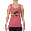 Garment-Dyed Women's Racerback Tank Top Thumbnail