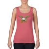 Garment-Dyed Women's Racerback Tank Top Thumbnail