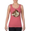 Garment-Dyed Women's Racerback Tank Top Thumbnail