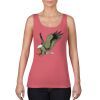 Garment-Dyed Women's Racerback Tank Top Thumbnail