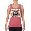 Garment-Dyed Women's Racerback Tank Top Thumbnail