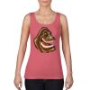 Garment-Dyed Women's Racerback Tank Top Thumbnail