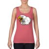 Garment-Dyed Women's Racerback Tank Top Thumbnail