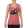 Garment-Dyed Women's Racerback Tank Top Thumbnail