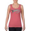 Garment-Dyed Women's Racerback Tank Top Thumbnail