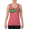 Garment-Dyed Women's Racerback Tank Top Thumbnail