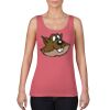 Garment-Dyed Women's Racerback Tank Top Thumbnail