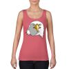 Garment-Dyed Women's Racerback Tank Top Thumbnail