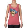 Garment-Dyed Women's Racerback Tank Top Thumbnail