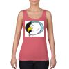 Garment-Dyed Women's Racerback Tank Top Thumbnail