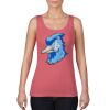 Garment-Dyed Women's Racerback Tank Top Thumbnail