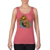 Garment-Dyed Women's Racerback Tank Top Thumbnail